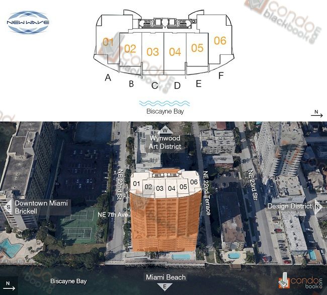 New Wave Condo floorplans